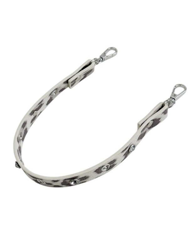 WEGO ビジューハトメハンドストラップ ホワイト