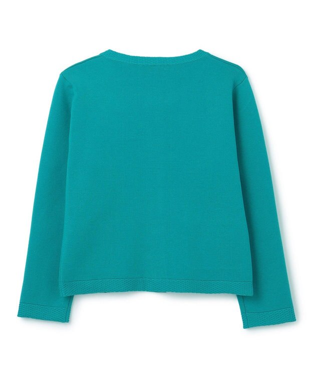 TOCCA 【洗える】PENTAGON KNIT カーディガン エメラルド系