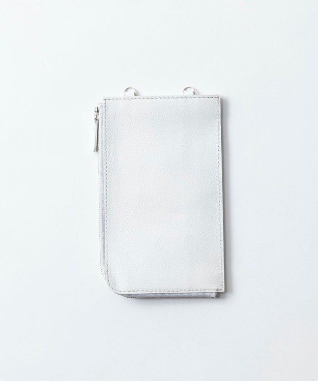 TRICOTE LEATHER LONG WALLET／レザーロング財布 90WHITE