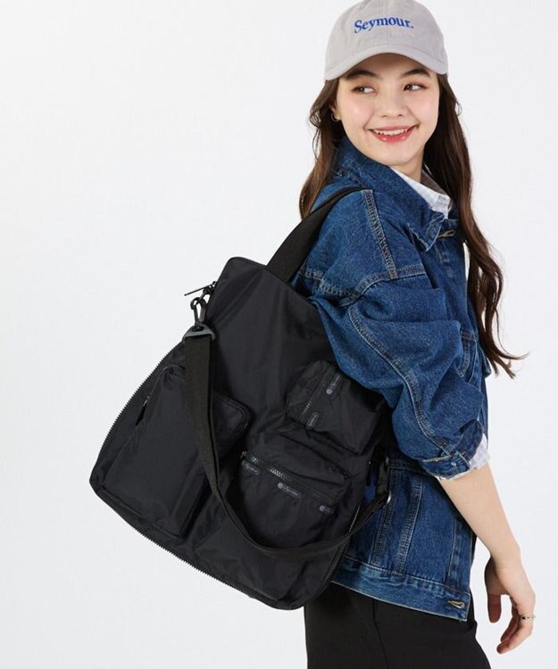 LeSportsac CARGO N/S TOTE/ブラックカーゴ ブラックカーゴ