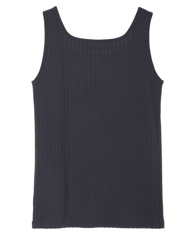 AMERICAN HOLIC 針抜きメッシュタンクトップ Charcoal Gray