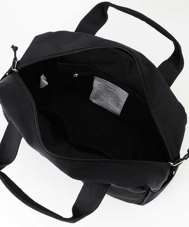 LA BAGAGERIE 【maison vert】 【トラベルにぴったり！】メニーポケットボストンバッグ ブラック