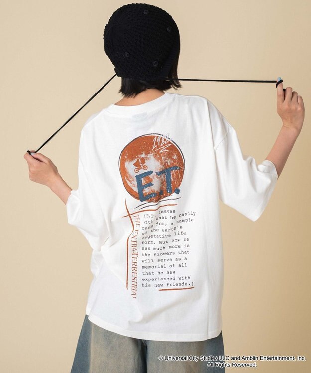 WEGO 【新柄追加/E.T/ユニセックス着用ITEM/SMLサイズ展開】E．T．グラフィックT（S） 柄3