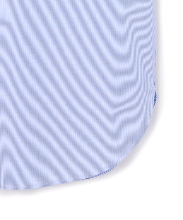 ICB 【2WAY】 クリーンブロード タイ付きシャツ ブルーストライプ