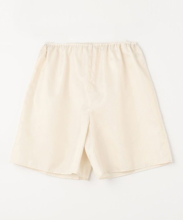 NAVE 【ReNAVE・セットアップ可/洗える/UVケア/接触冷感】フィブリルシャンブレー ワイドパンツ アイボリー系