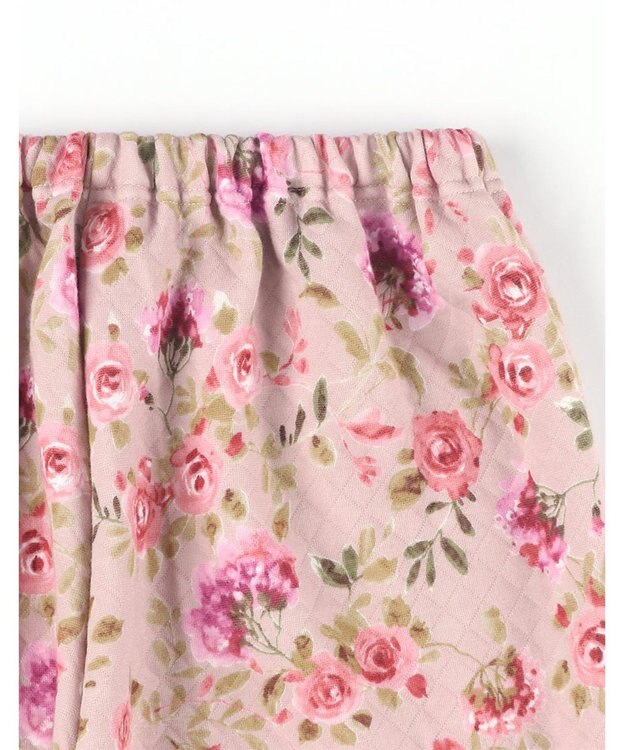 WACOAL ワコール_リラックス＆スリープ パジャマ キルトニット素材(本体) あったか 長袖 長ズボン レディース KDW405 /ワコール ピンク