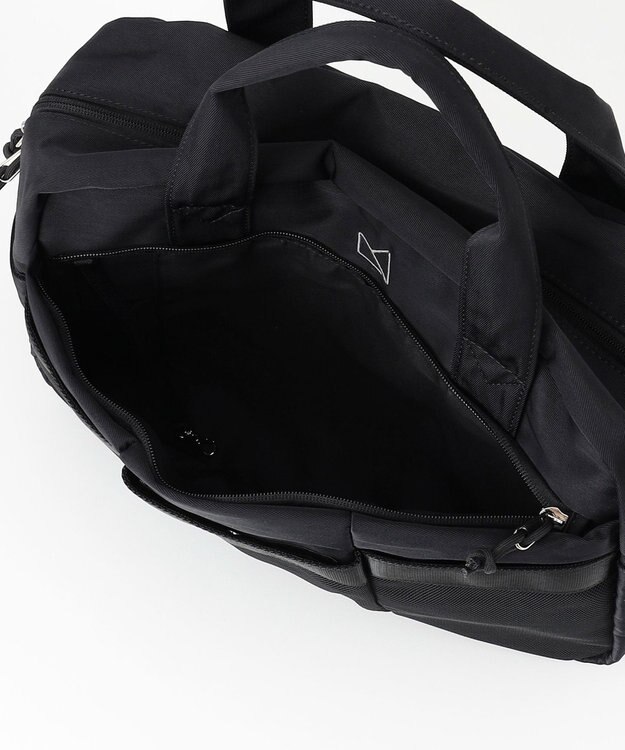 LA BAGAGERIE 【maison vert】 【トラベルにぴったり！】メニーポケットボストンバッグ ブラック