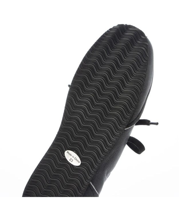 MODE ET JACOMO <D'ICI>ステッチアクセントローテクスニーカー ブラック