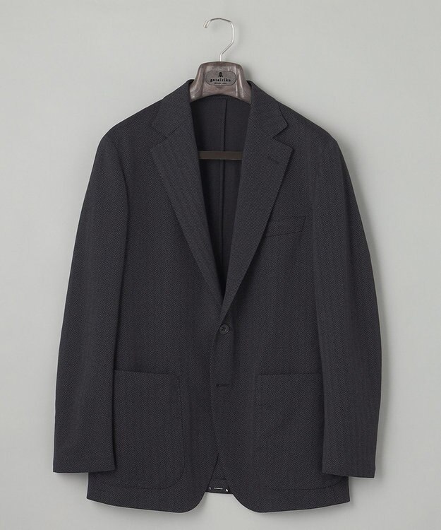 GOTAIRIKU 【AIRY MOVE / セットアップ対応】ムリネ調マルデオリジャージー セットアップジャケット グレー系8