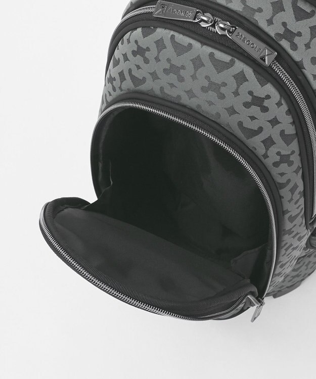 23区GOLF 【UNISEX】モノグラムライトキャディバッグ　ベテランゴルファーにもおすすめなモダンデザイン ブラック系5