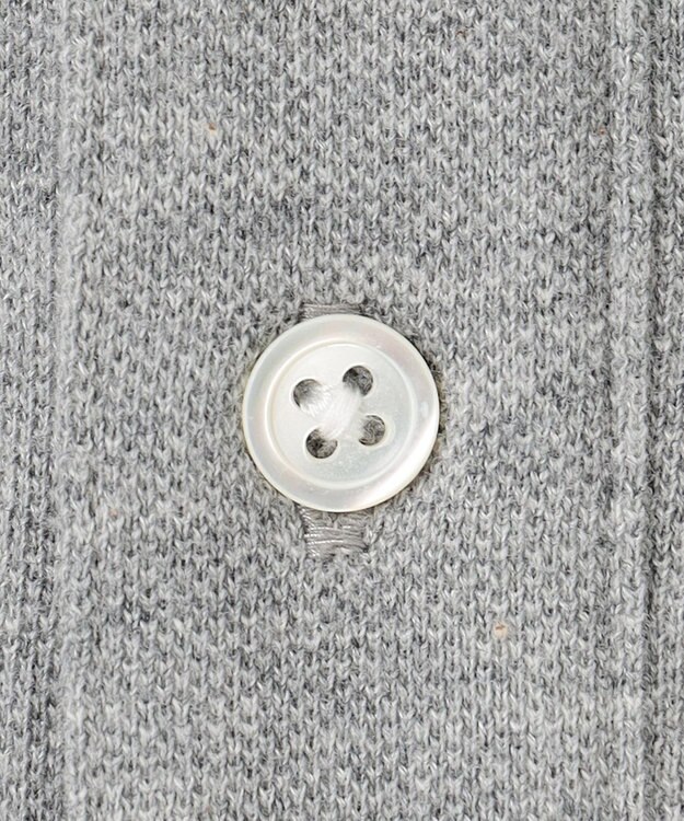 J.PRESS MEN 【AaronChang】【UNISEX】カノコ ポロシャツ ライトグレー系