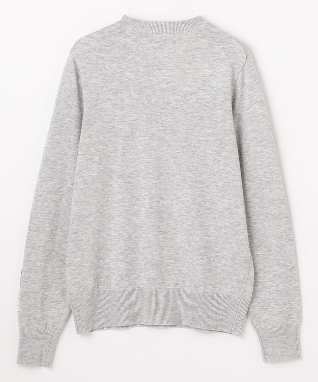 PW CIRCULUS 【WOMEN】Spark cat クルーネックニット ゴルフウェア レディース グレー系