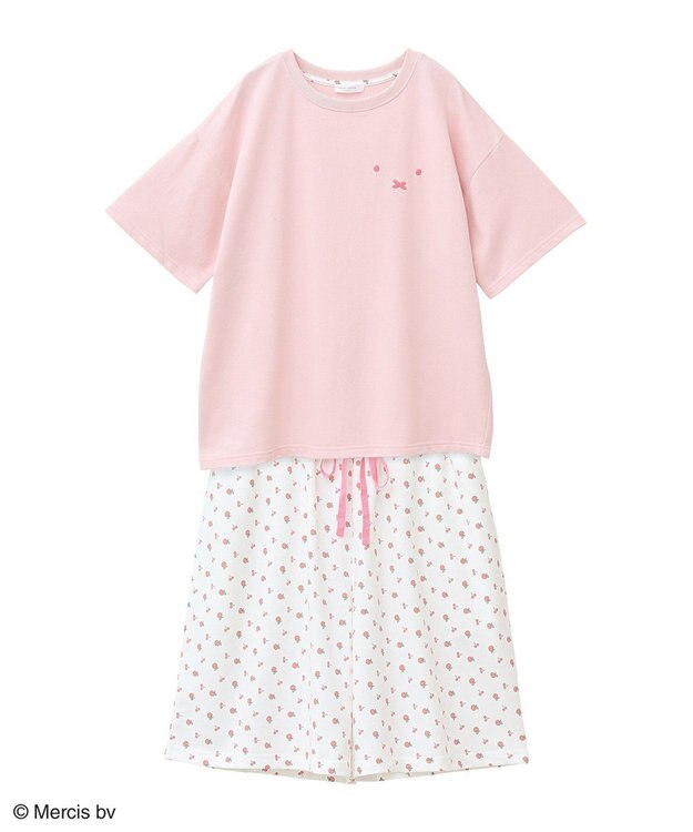Green Parks ｍｉｆｆｙ／ＳＥＴ２点　Ｔシャツ＋ショートパンツ Pink