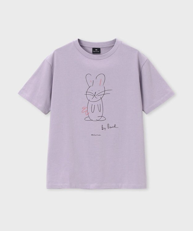 Paul Smith Drawn by Paul Rabbit Tシャツ ライラック