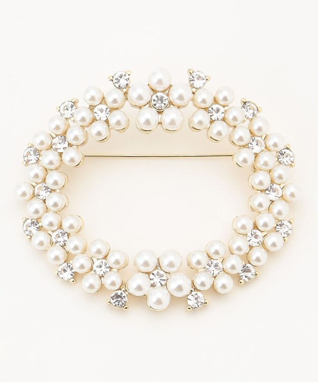 23区 【APPLAUDIR】サークル ブローチ ゴールド系