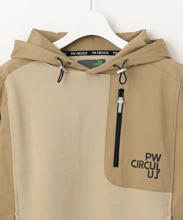 PW CIRCULUS 【WOMEN】DIMPLE  プルオーバー ゴルフウェア レディース ベージュ系