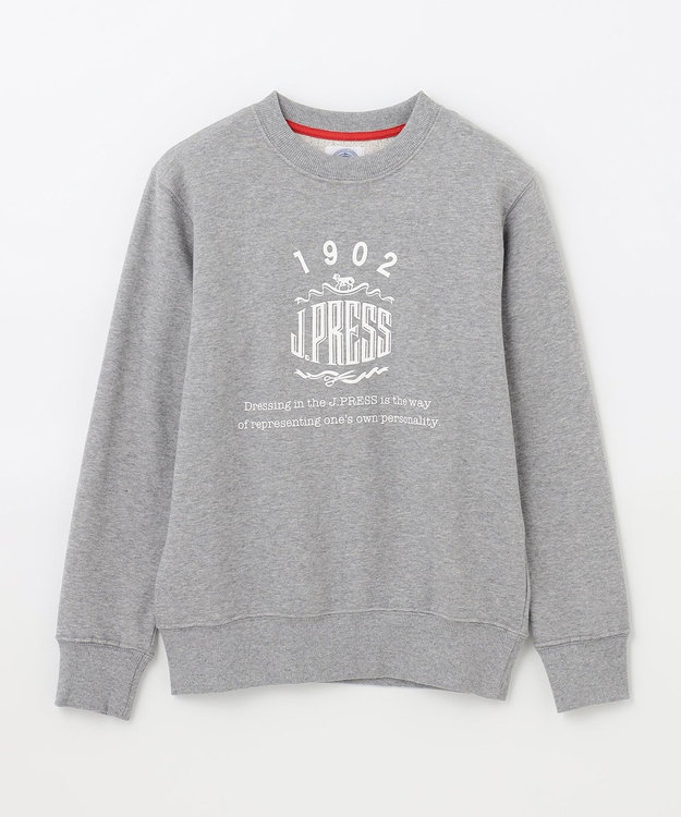 J.PRESS KIDS 【140-170cm】ハウスマーク トレーナー グレー系