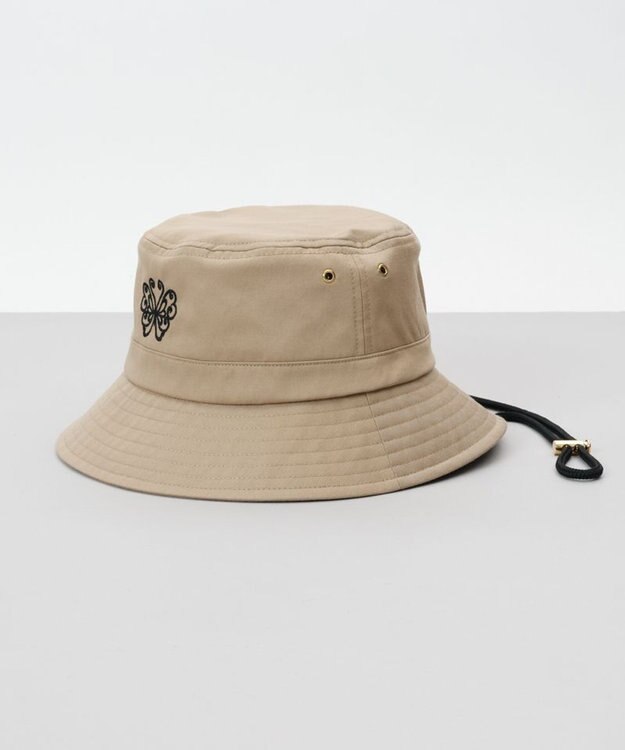 AURORA 【 ANNA SUI（アナ スイ）】バタフライ刺しゅうクロッシェハット キャメル