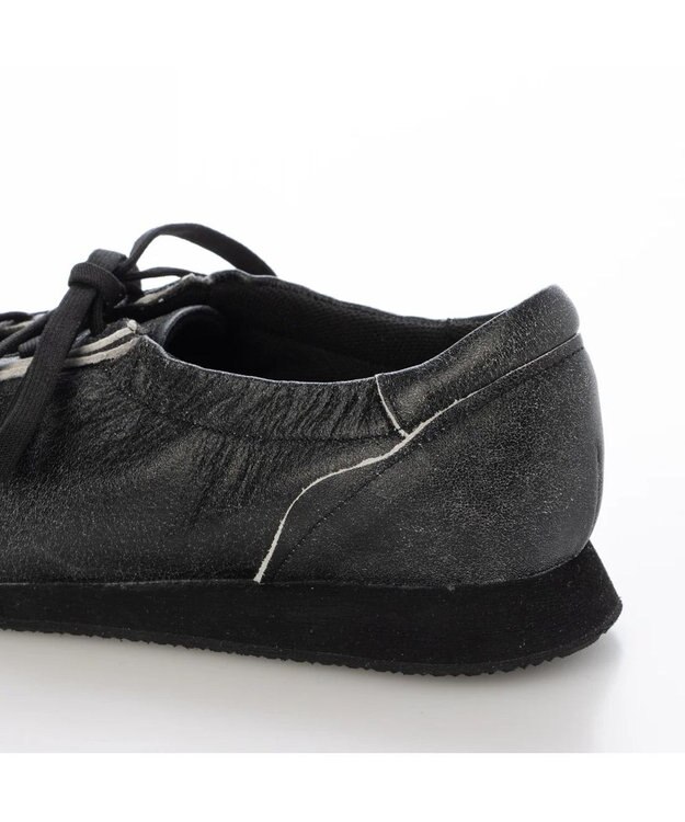 MODE ET JACOMO <D'ICI>ステッチアクセントローテクスニーカー ブラック