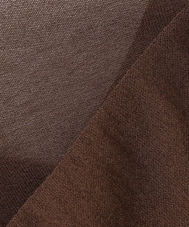 uncrave シアーニット 2WAYカーディガン ブラウン