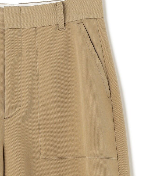 NAVE 【Nave・セットアップ可/洗える/撥水】スパンツイル パンツ カーキ系