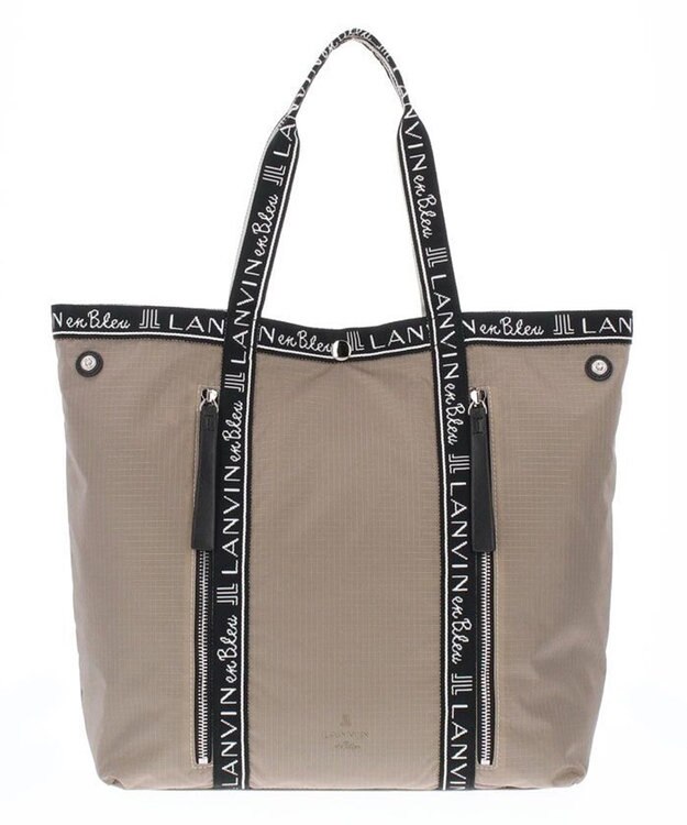 LANVIN en Bleu エヴリー ポーチ付トートバッグ ベージュ