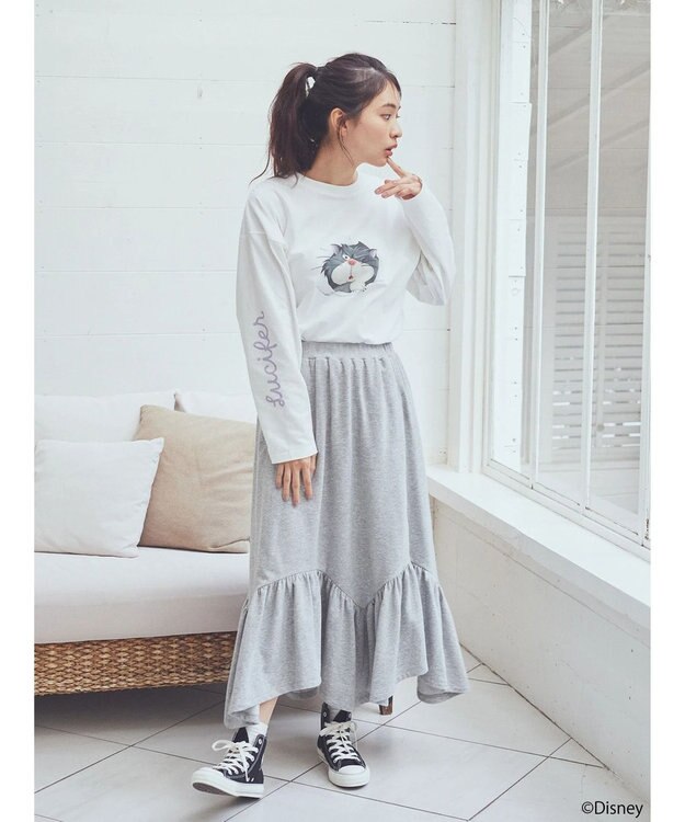 earth music&ecology Ｄｉｓｎｅｙ／フロントルシファーロンＴ White