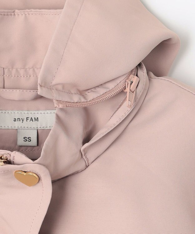 ANY KIDS マウンテンパーカー ピンクベージュ