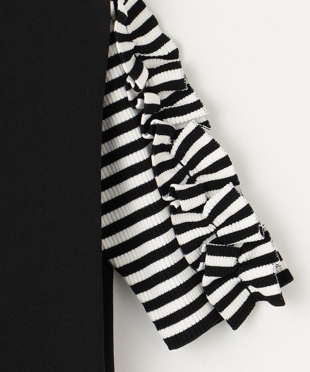 組曲 【2SET・WEB限定】ジャンスカ ツインセット ブラック×ボーダー系