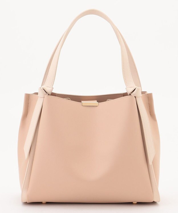 組曲 ノットデザイン トートバッグ ベビーピンク系