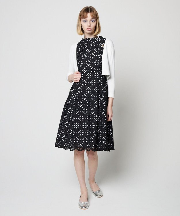 TOCCA 【洗える！】AIRY BOLERO ボレロ ホワイト系