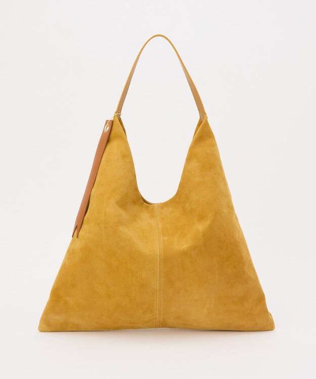 russet 【2025AW新作】本革スエードワンショルダーバッグ(CE-1583) Yellow