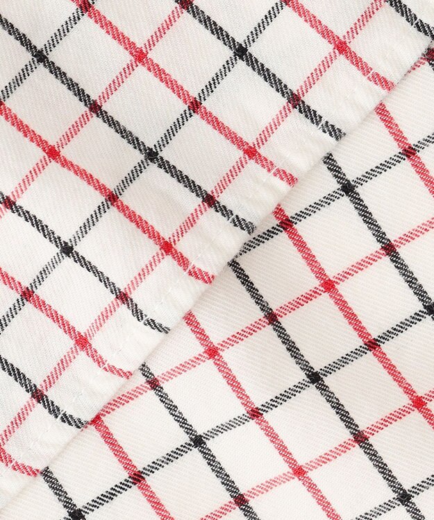 J.PRESS MEN 【WEB・一部店舗限定】コットンビエラタッタソール シャツ/B.D. レッド系3