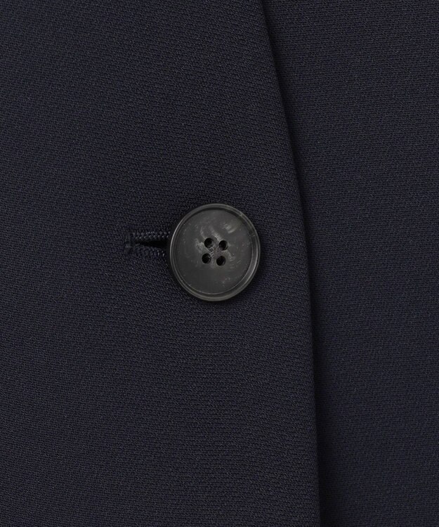 uncrave ウォッシャブル ダブルクロス スリットスリーブジャケット ネイビー