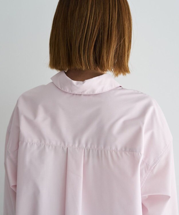 YECCA VECCA イージーケアオーバーシャツ Pink
