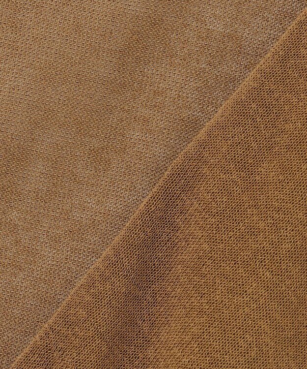 ICB 【洗える】ドライコットンアセテート ドルマンスリーブカーディガン キャメル系