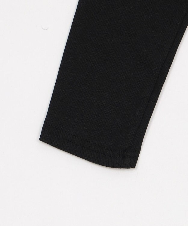 WEGO キーネックロゴトップ ブラック