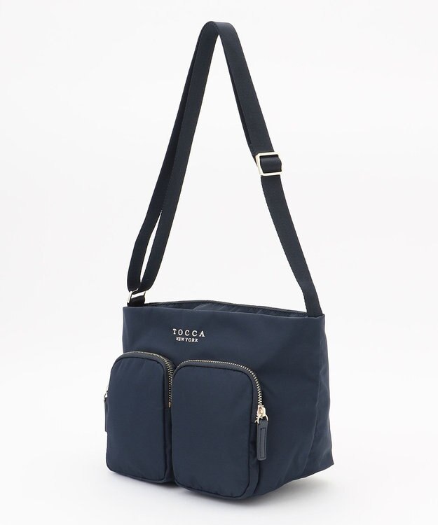 TOCCA 【WEB＆一部店舗限定】VIA METRO POCHETTE ポシェットバッグ ネイビー系