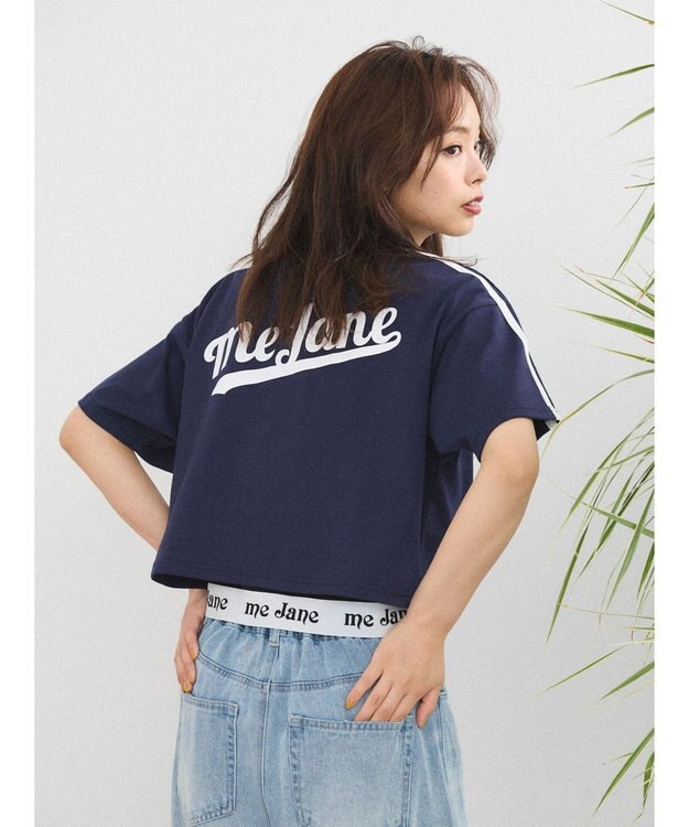 Green Parks ｍｅ　Ｊａｎｅ／ワイドショートＴシャツ Navy