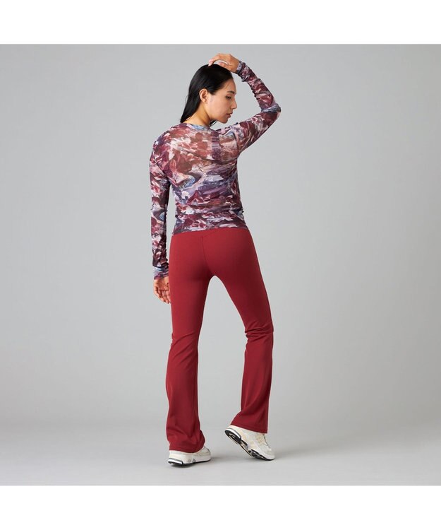 Chacott Chacott BALANCE EnergyWave メッシュTシャツ アンティックローズプリント