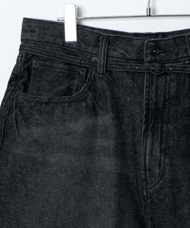 WEGO 【ユニセックス着用ITEM/】スーパーバギージーンズ ブラックその他