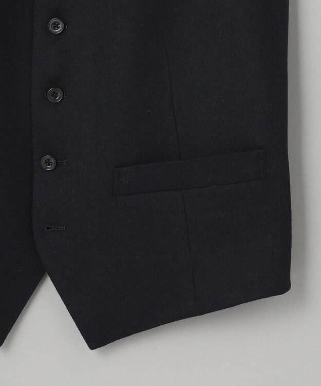 GOTAIRIKU RENEWOOL_CASHMEREベスト ネイビー系