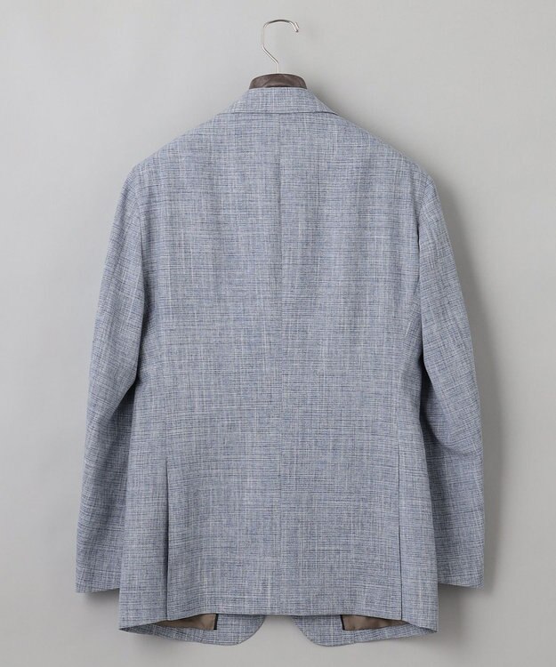 GOTAIRIKU 【完全オリジナル素材】タイワンタフタ ジャケット ダルブルー系