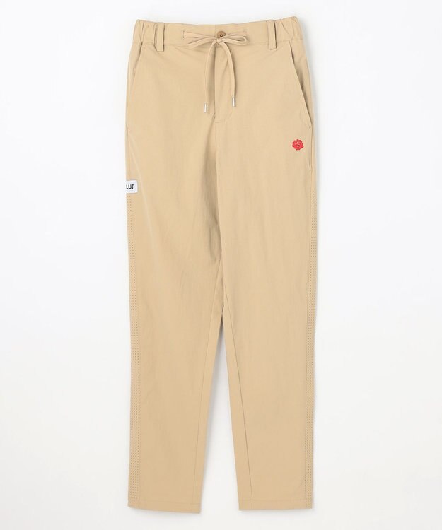 PW CIRCULUS 【WOMEN】サイドパンチング テーパードパンツ ゴルフウェア レディース ベージュ系