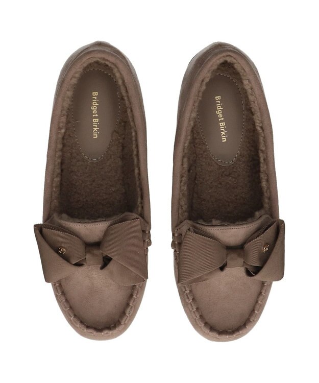 Bridget Birkin 【Bridget Birkin】グログランリボンモカシンシューズ オークスウェード