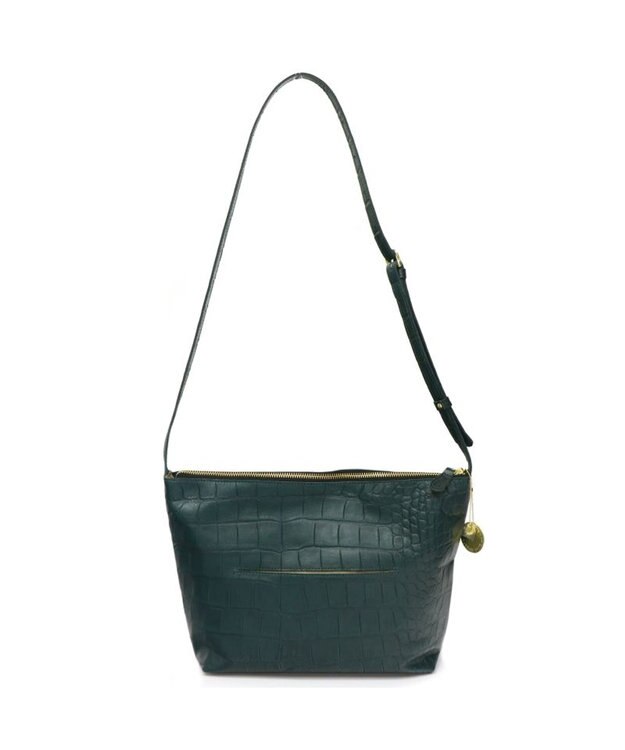 Regalo Felice 【軽量 / クロコ型押し】ショルダー / REGALO DGR(ダークグリーン）