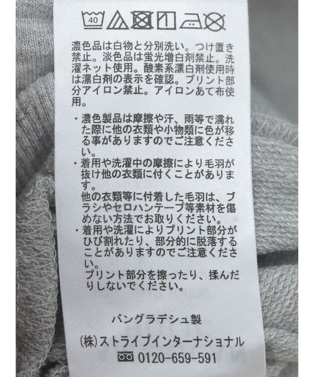 AMERICAN HOLIC ドルマンミニ裏毛プルオーバー② Light Gray Mixture