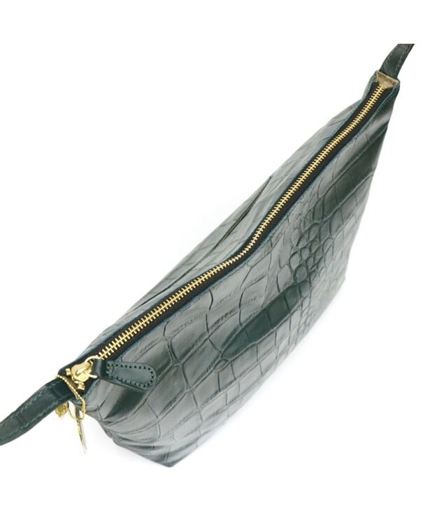 Regalo Felice 【軽量 / クロコ型押し】ショルダー / REGALO DGR(ダークグリーン）
