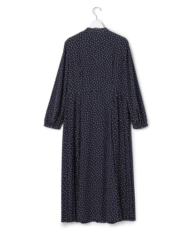 23区 【先行予約】ランダムドットプリント ワンピース ネイビー系