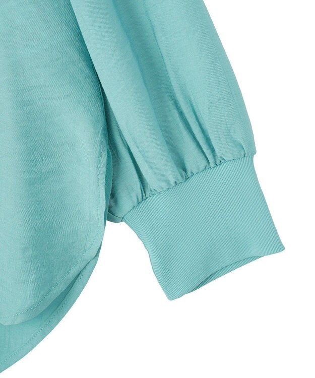 Green Parks リブドッキングシアーシャツ Blue